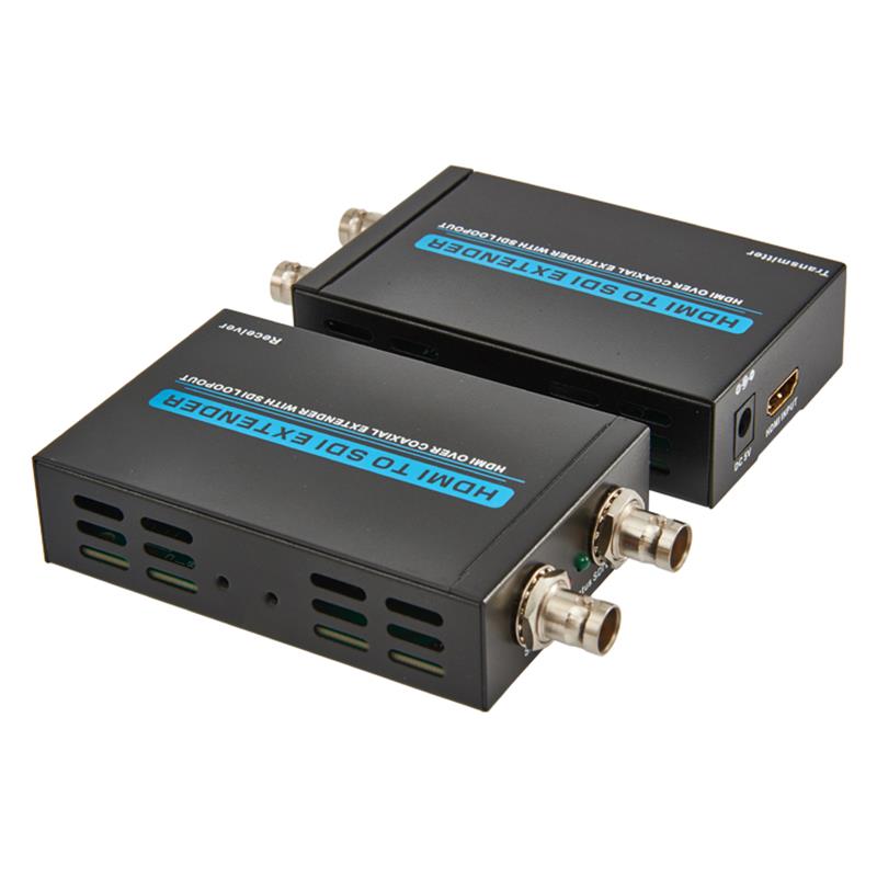 HDMI till SDI Extender 100 m HDMI Over Coaxial Extender med SDI Output