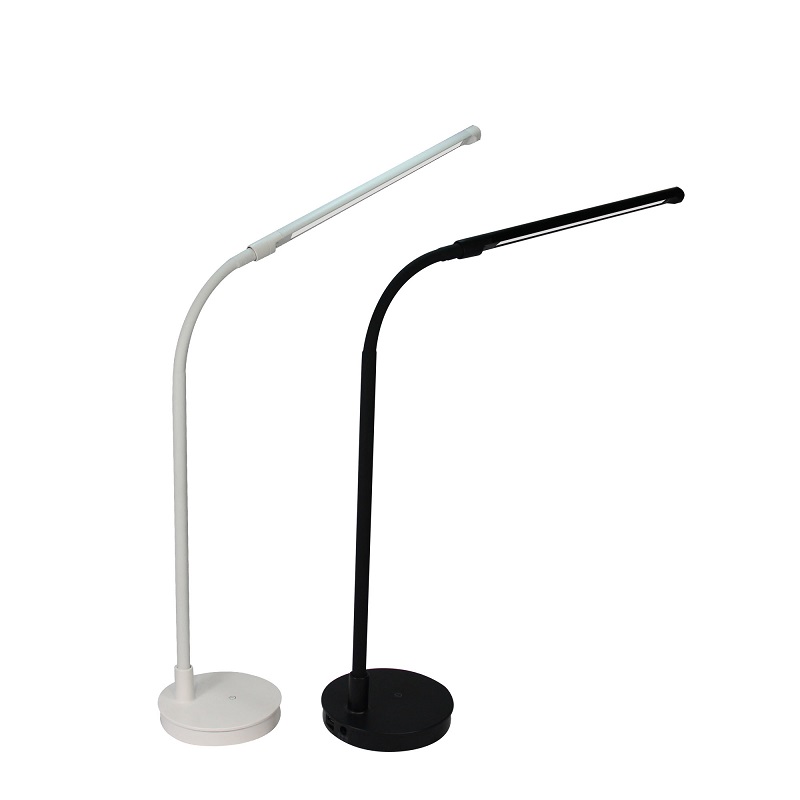 518- ledd skrivbordsläslampa Dator Light med USB- port Flexibel Gooseneck Eye Care lampa