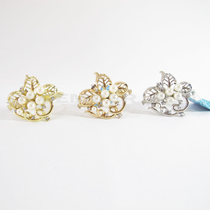 Heta säljande eleganta & graciösa metall servettringar