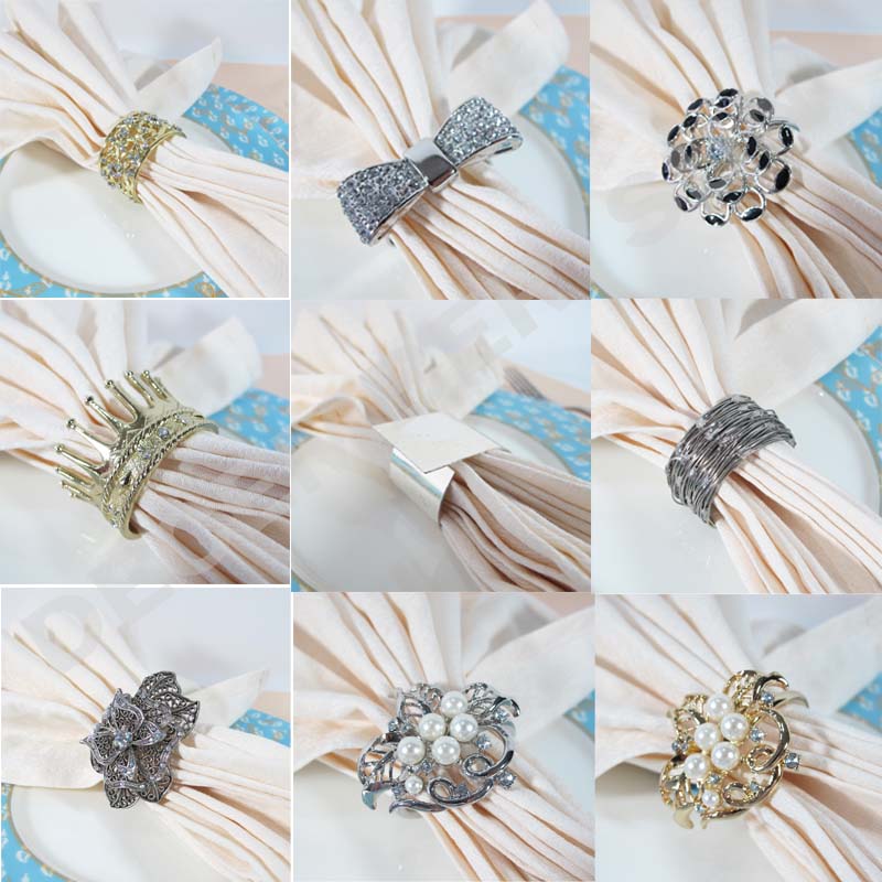 Attraktiv och hållbar metall servettring