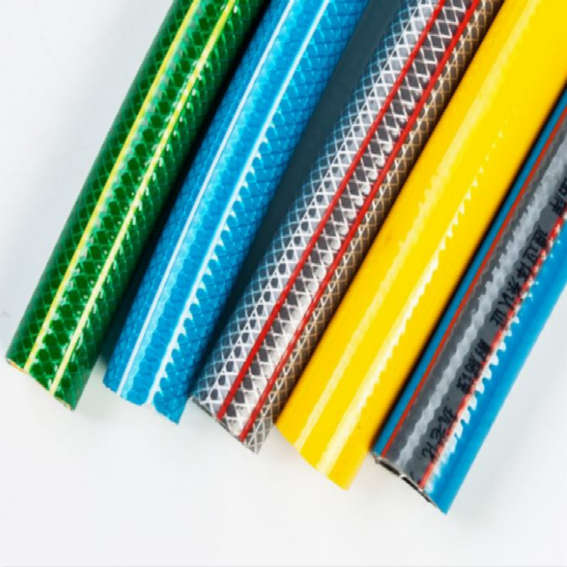 PVC trädgårdsslang nylon förstärkt vattenslang för trädgårdsarbete tillverkad i Kina