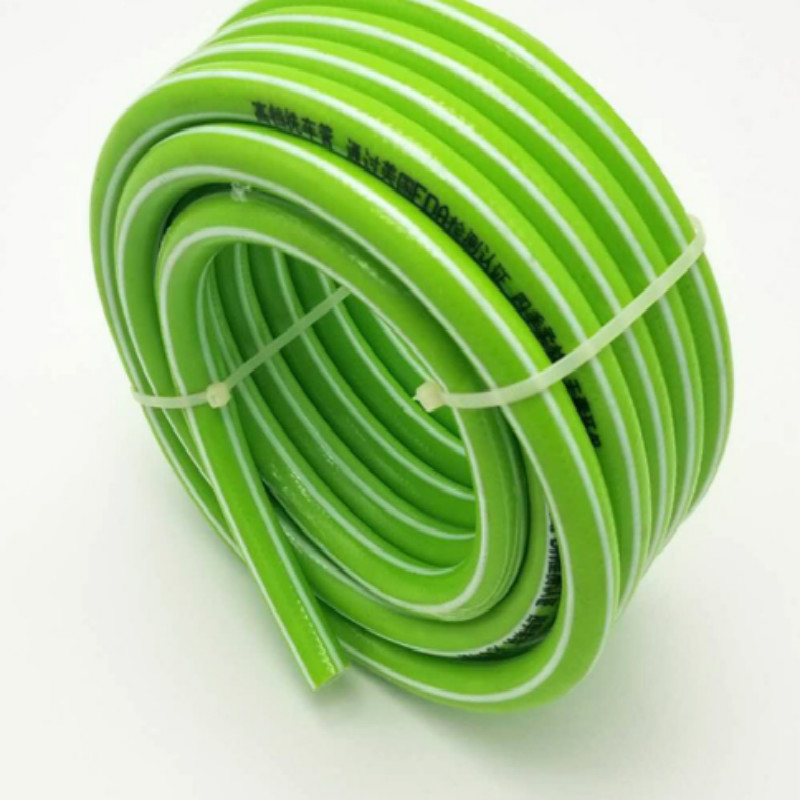 Färgglad flexibel fiberflätad förstärkt plastvattenslang för trädgård