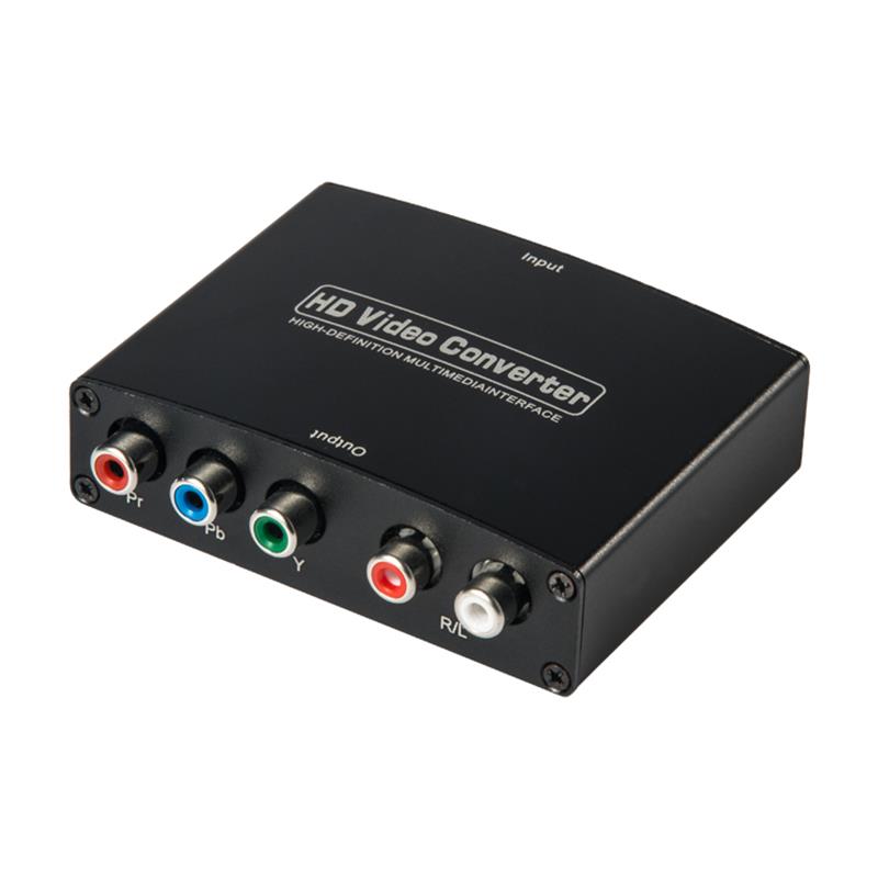 HDMI TILL YPbPr + R / L Audio Converter 1080P