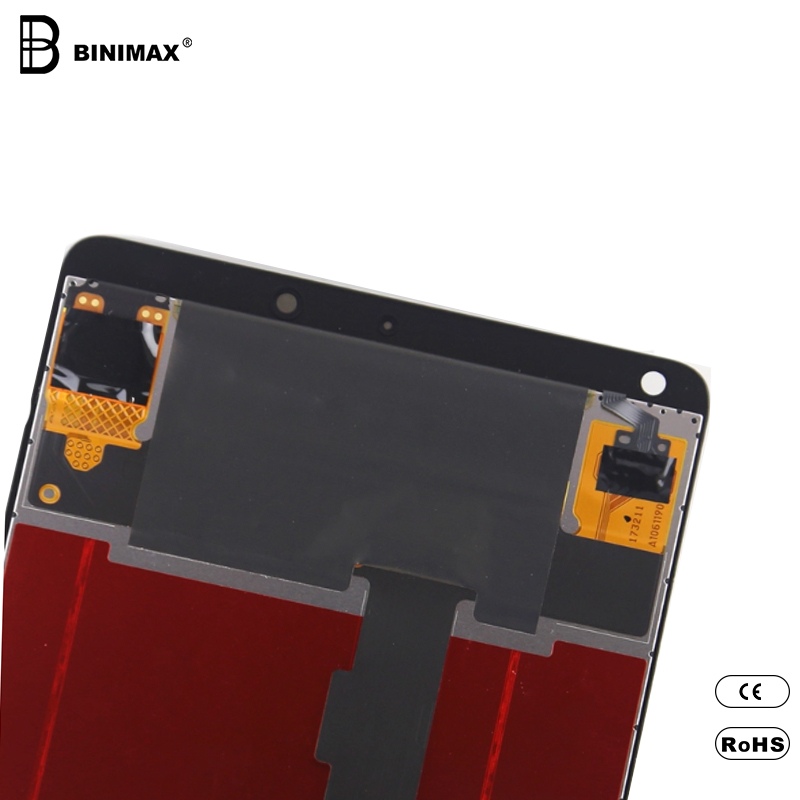 Mobiltelefon LCD- skärmvisning BINIMAX ersätter mobilvisning för MI-mix 2