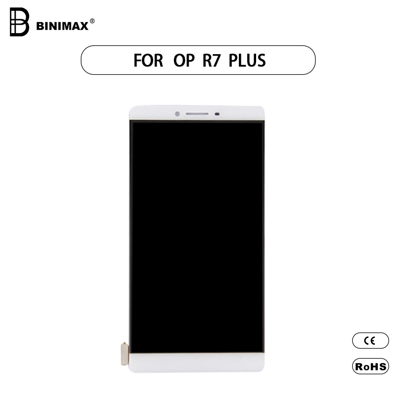 LCD-skärm för mobiltelefon BINIMAX-reparation ersätter display för OPPO R7 PLUS