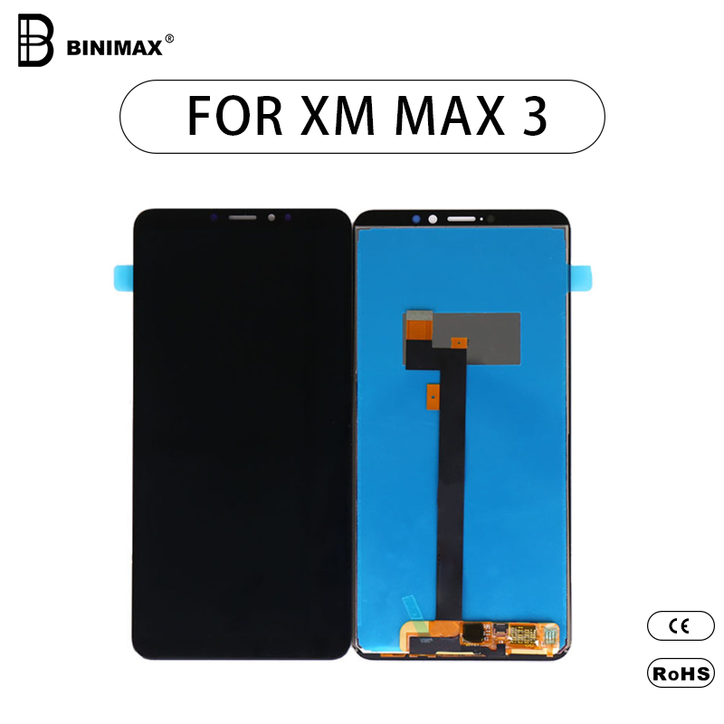 Mobiltelefon LCD-skärmar BINIMAX ersätter mobilvisning för Xiaomi max3