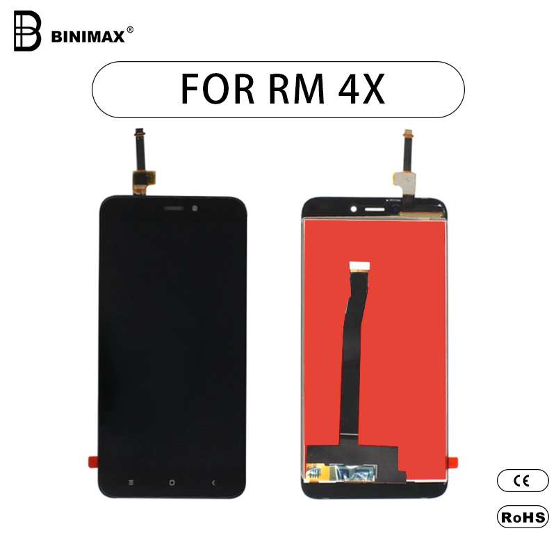BINIMAX Mobil Phone TFT LCD skärmvisning för Redmi 4x