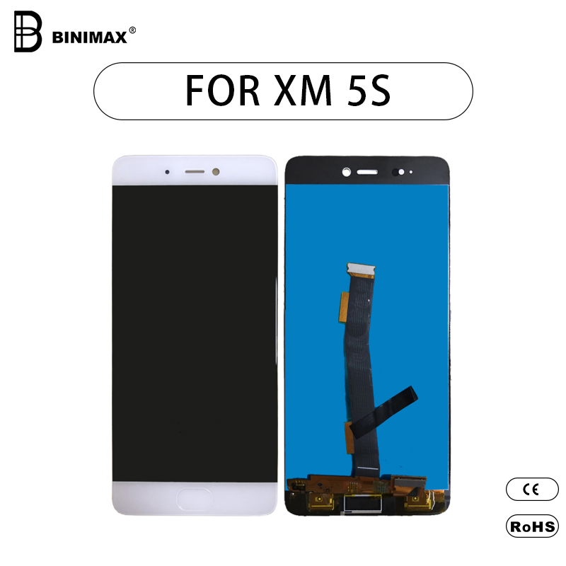 MI BINIMAX Bildskärmvisning av LCD för mobiltelefonräkning för LCD- skärmvisning för MI 5S