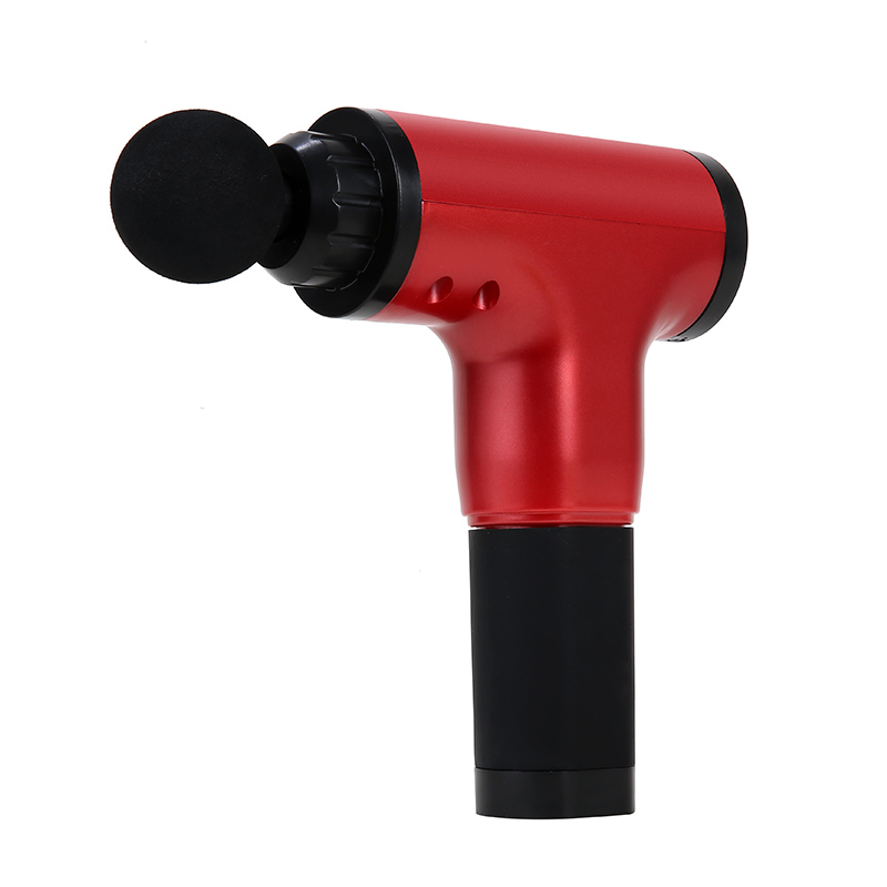 12V Muskel Relax Massager Massagepistol Handhållen Vibration Massager Fascia Gun