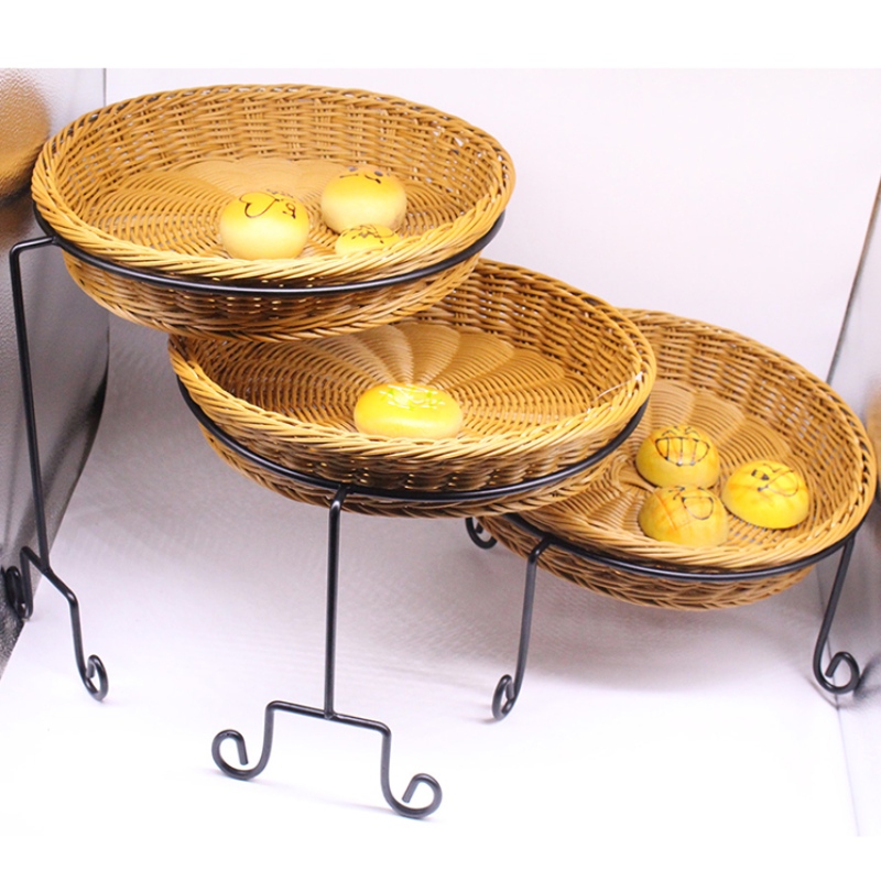 Display Fixture 3 Tier Basket Stands