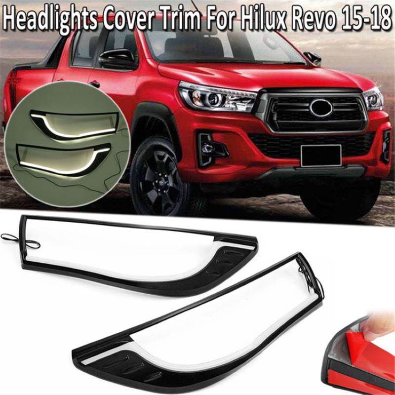 Dagsljus för Toyota Revo/Toyota Hilux 2015 2018,Huvudskydd för Toyota Revo/Toyota Hilux 2015.2018