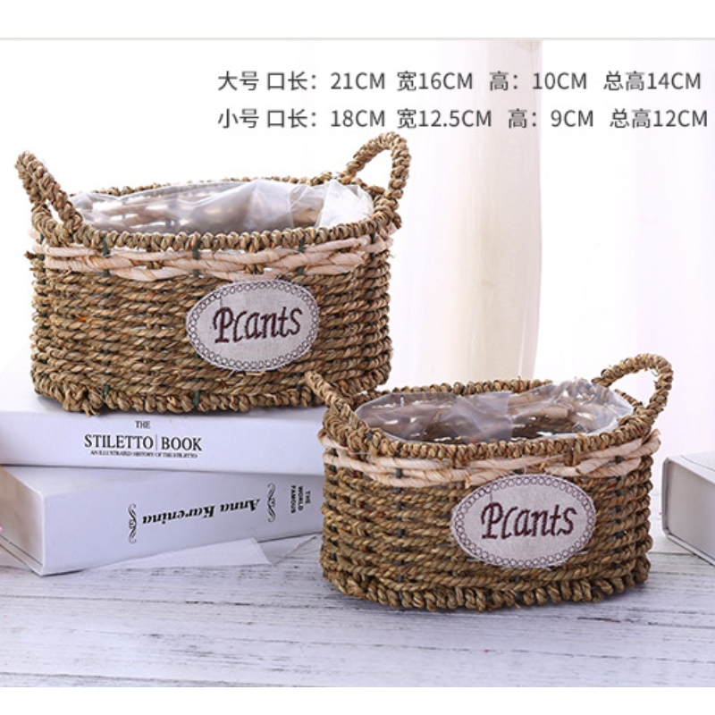 Sats av 2 blomkorgar