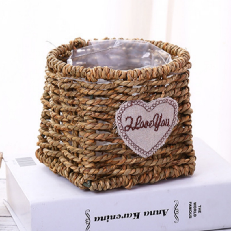 Seagrass Flower Basket