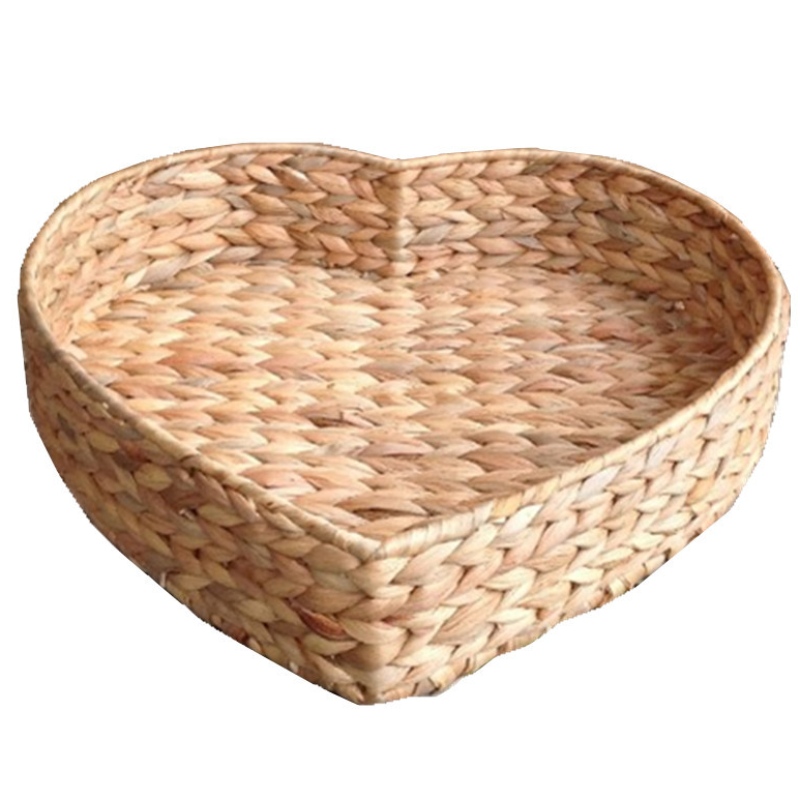 Hjärtformad vattenhyacintkorg