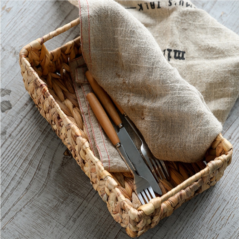 uppsättning av 3 Water Hyacinth Basket