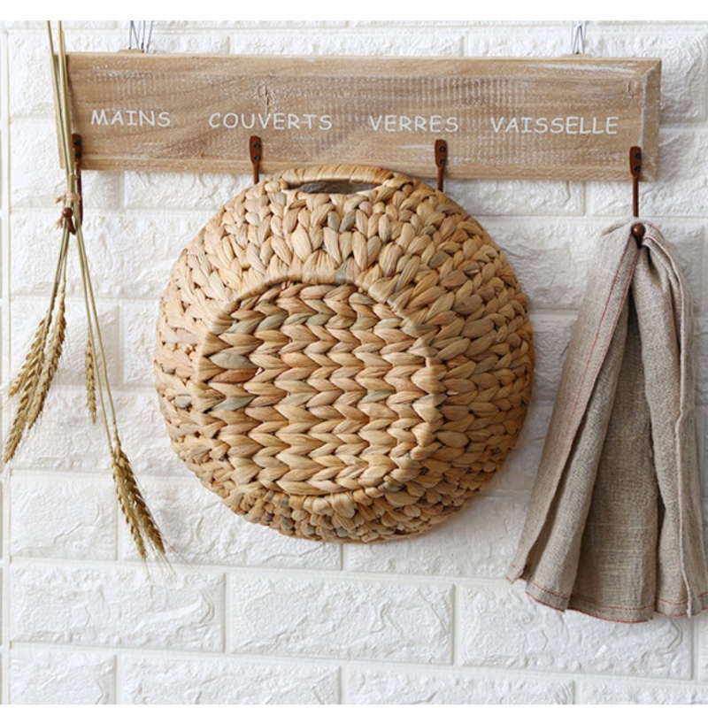 Vävd vattenhyacintkorg