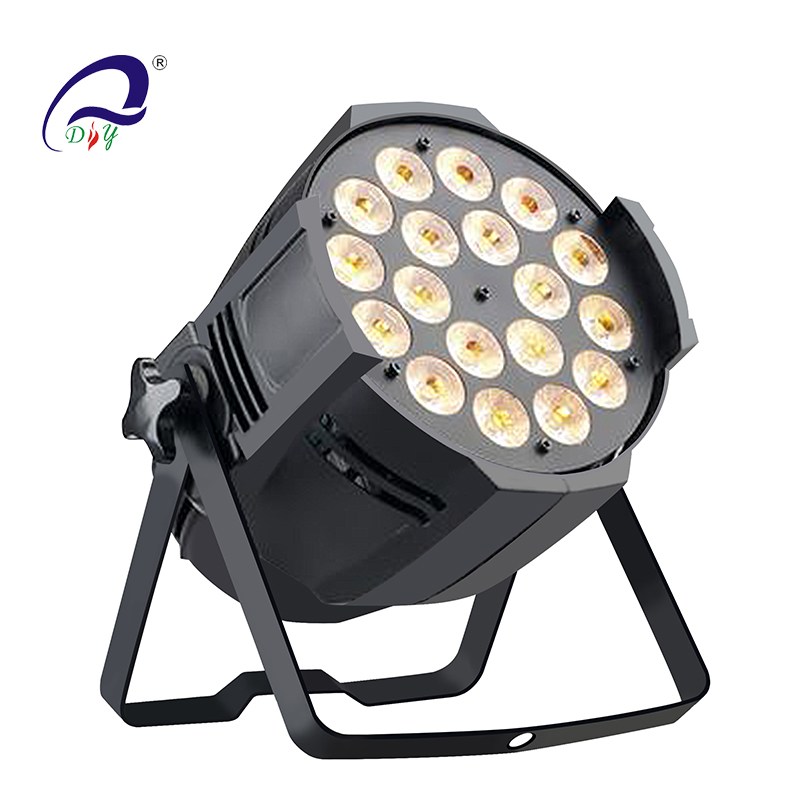 PL43 18pcs*5in1 RGBWA LED Aluminum Par Kan DJ Light