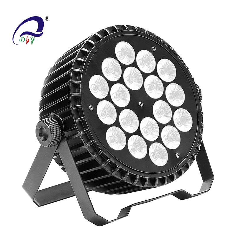 PL35 18PCS Silent Aluminium LED Wash Par nattklubb Light