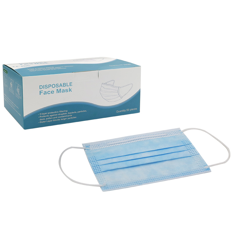 Engångs ansiktsmask