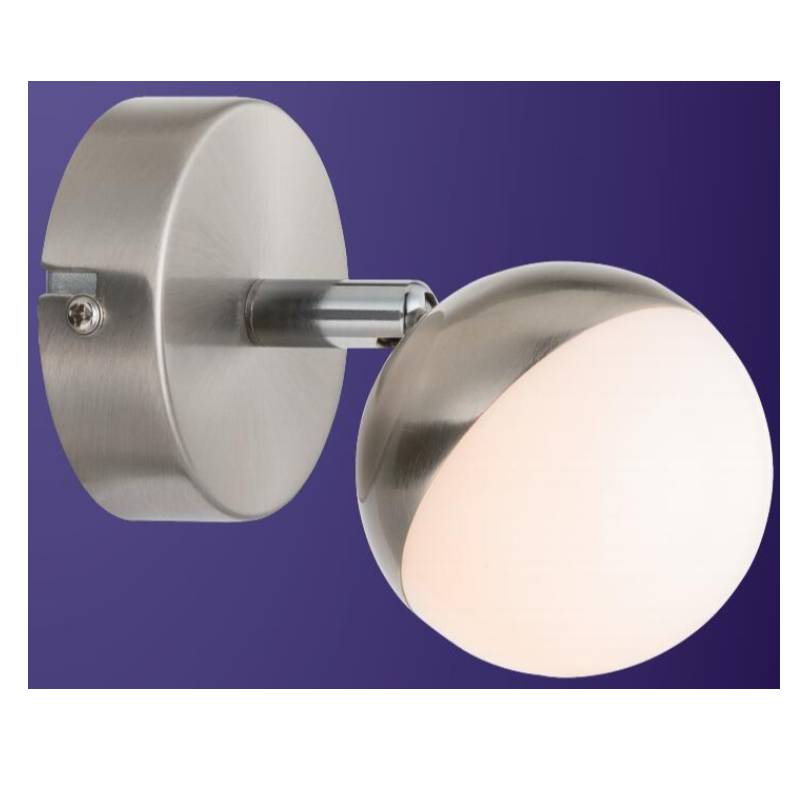 Ljus-1 med hög spänning, halvsfärisk plastskugga