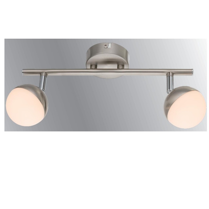 Högspänning LED-spotlight-2, med halvfärgad plastskärm