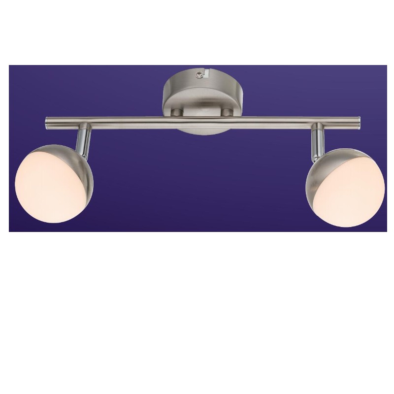 Högspänning LED-spotlight-2, med halvfärgad plastskärm