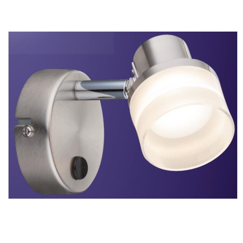 Ljus-1 med hög spänning i lysdiod, med cylinderplastfärg