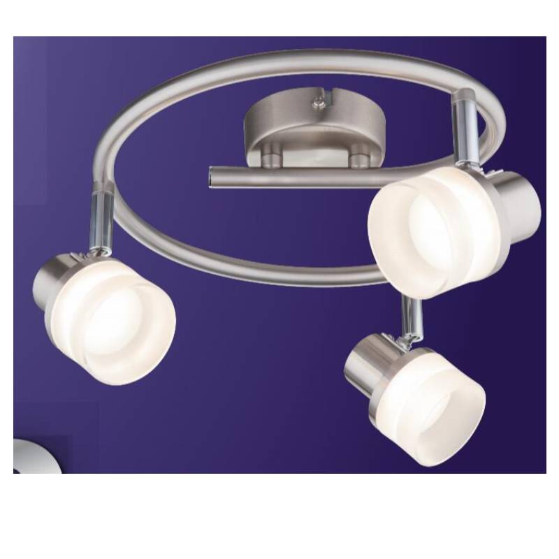 Högspänning LED-spotljus-3, med cylinderplastskärm