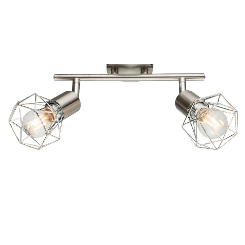 Spot light-2 med metallnät