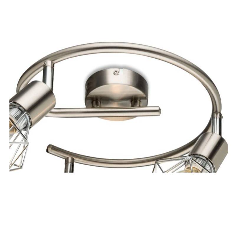 Spot light-3 med metallöverdragen skugga