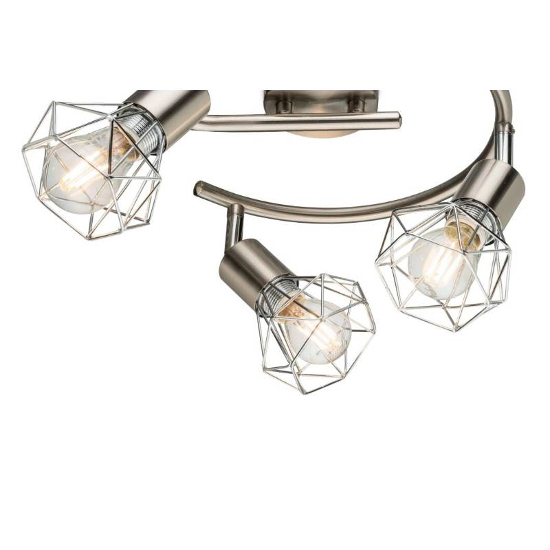 Spot light-3 med metallöverdragen skugga