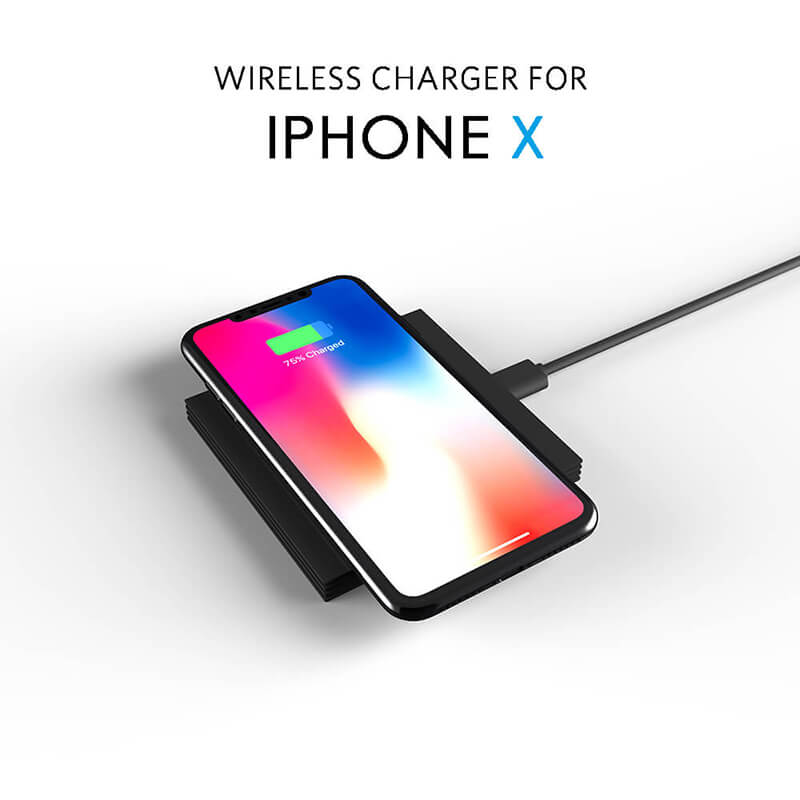 Ultratun fyrkantigt mobilmobilnät trådlös Charger Station