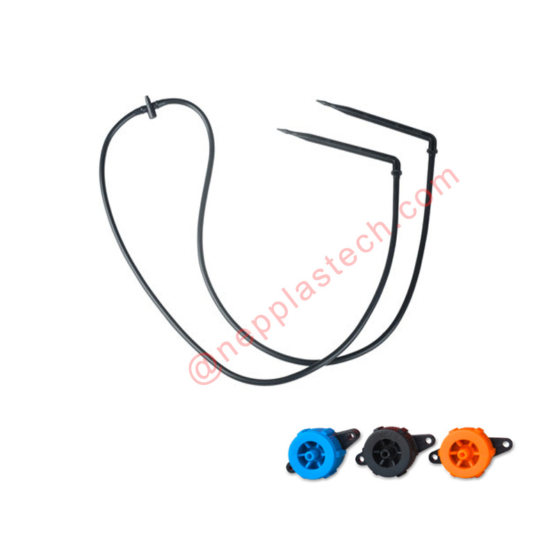 fruktträdgård Plantera mikrosprutbevattning stavsprinklers online pil droppar för blomkruka