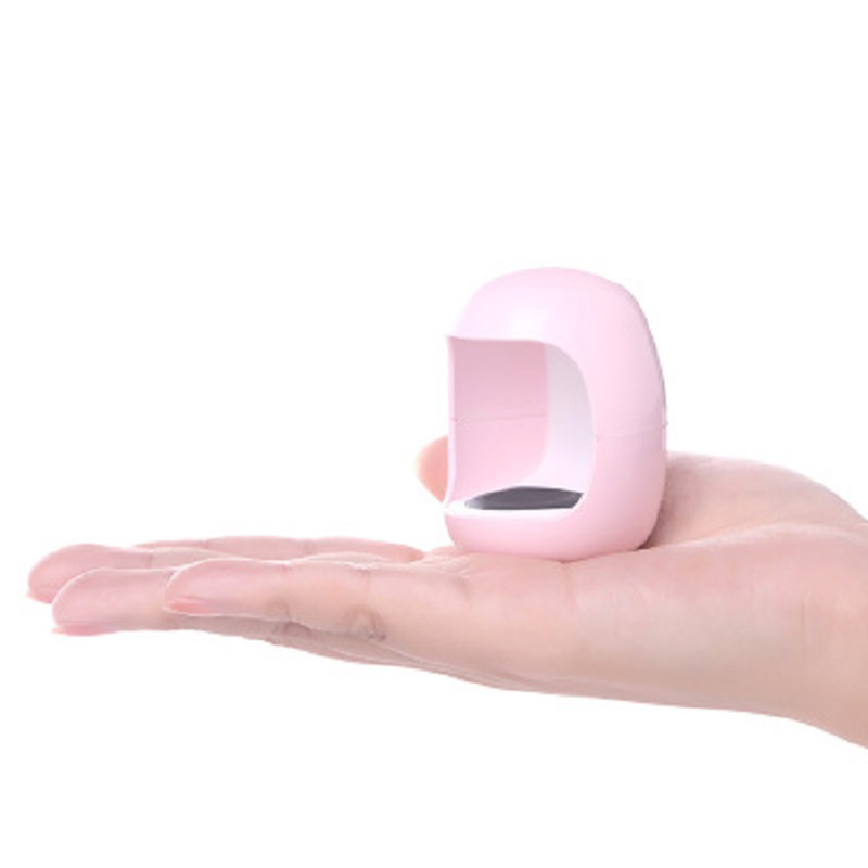 3W UV USB Nageltorkare Nail Gel Curing Machine 30s Snabb äggform Led-nagel-torkarlampa utan krympkabel för Nail Art Salon