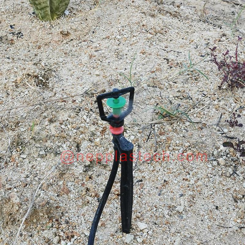 tillbehör för solbevattningssystem 15 till 60 mm svart mikrosprinkler jetinsatser