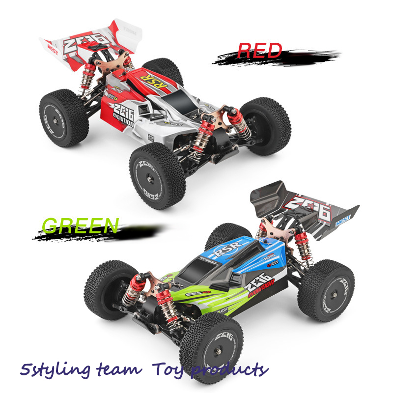 Weili 144001 1:14 elektrisk fyrhjulsdrift legering terrängfordon 60 km \/ h oljetryck chockabsorption drift hög hastighet fordon