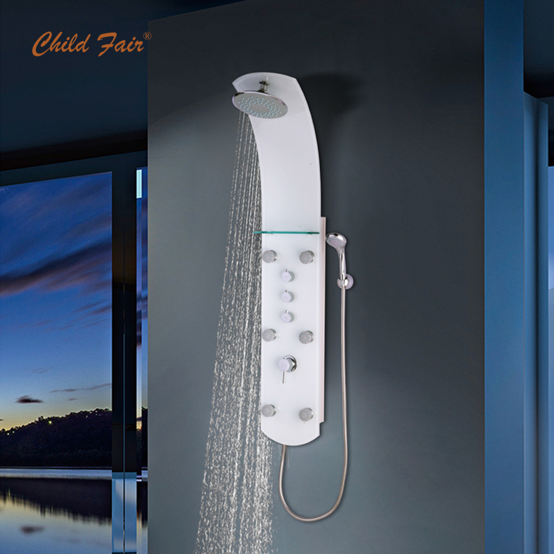 Säkerhet härdat glas duschpanel CF6506