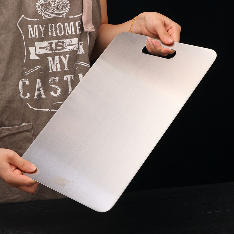 Mini 304 316 FDA-skivor av rostfritt stål i kök med hackbräda av rostfritt stål