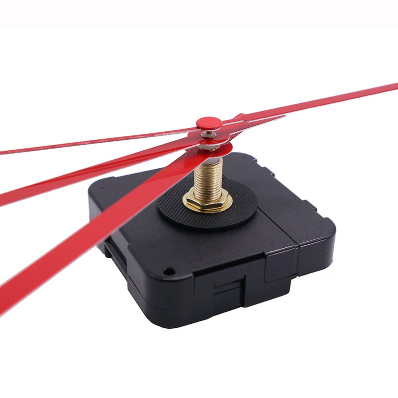 HR1688-23mm stegmaskin för väggklocka och HR9865 HR139 röda klockhänder