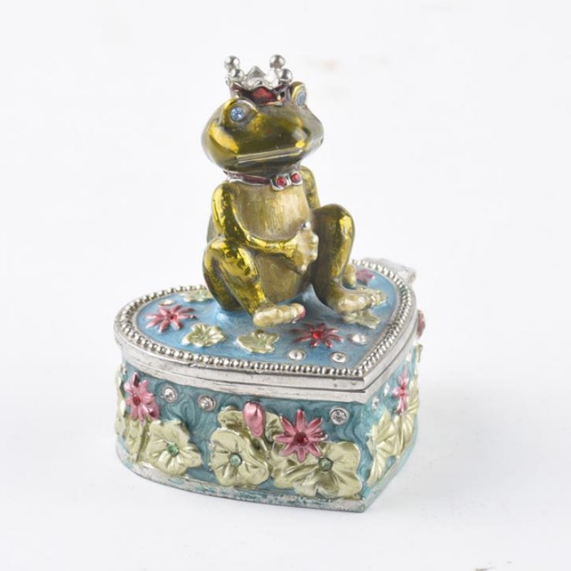 Ursprungsfabrik European Frog Prince Metal smyckeskrin modern smyckeskrin