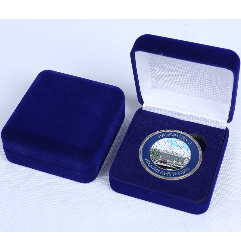 Objekt D-17 runt form Velvet Box för pedant, mynt och bricka, mm.65*68*29, vikter runt 40g.