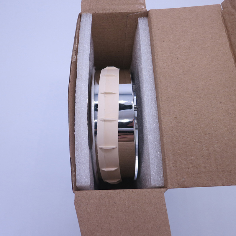 lyxig silverdiameter 133 MM metallklockinsats