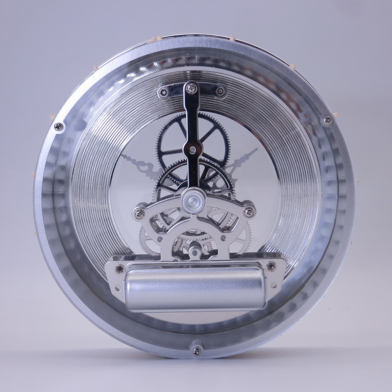 148MM silverskelettklockainsats