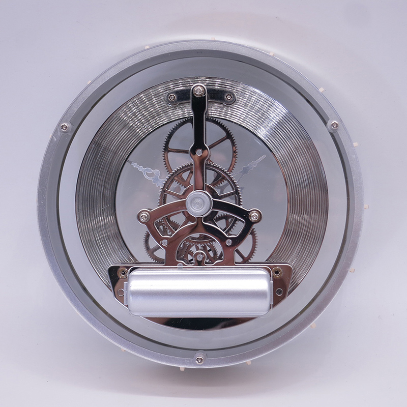 diameter 149MM silverskelettklocka infoga klockdel