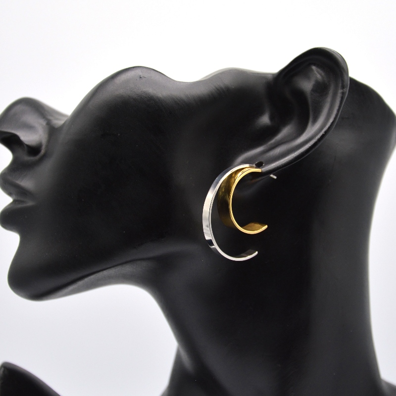 Rostfritt stål C-typ Earring rfbearb0165