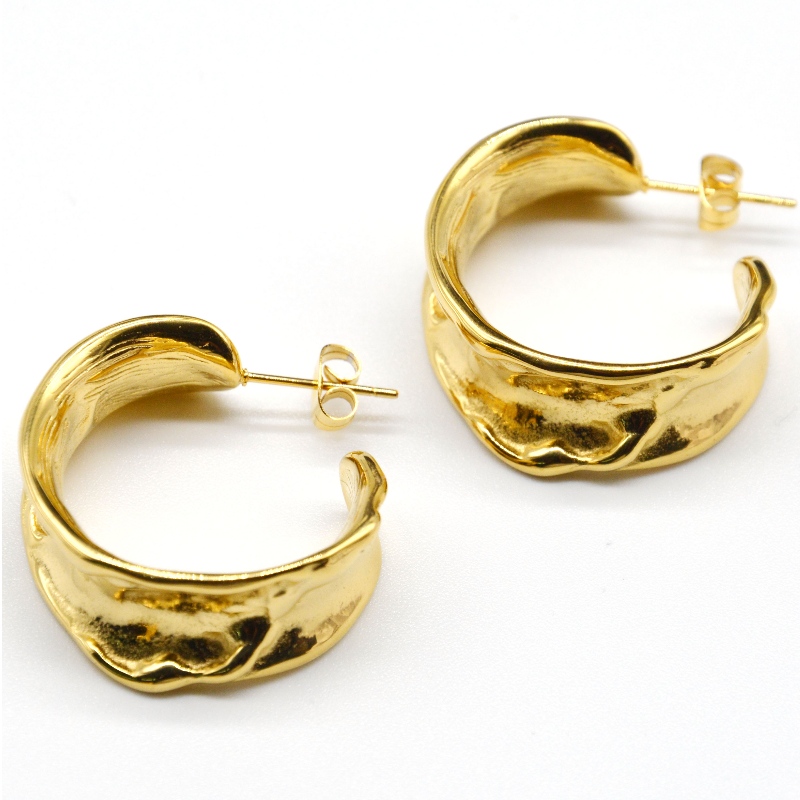 Rostfritt stål C-typ Earring rfbearb0188