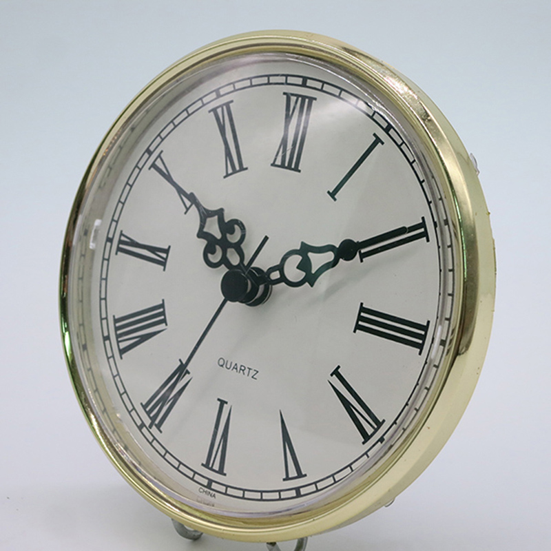 Kinas storlek 110mm Romerskt guld, klassisk väggklockinlägg