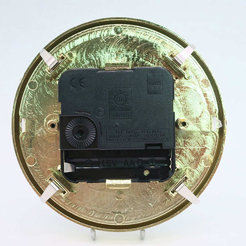 Kinas storlek 110mm Romerskt guld, klassisk väggklockinlägg