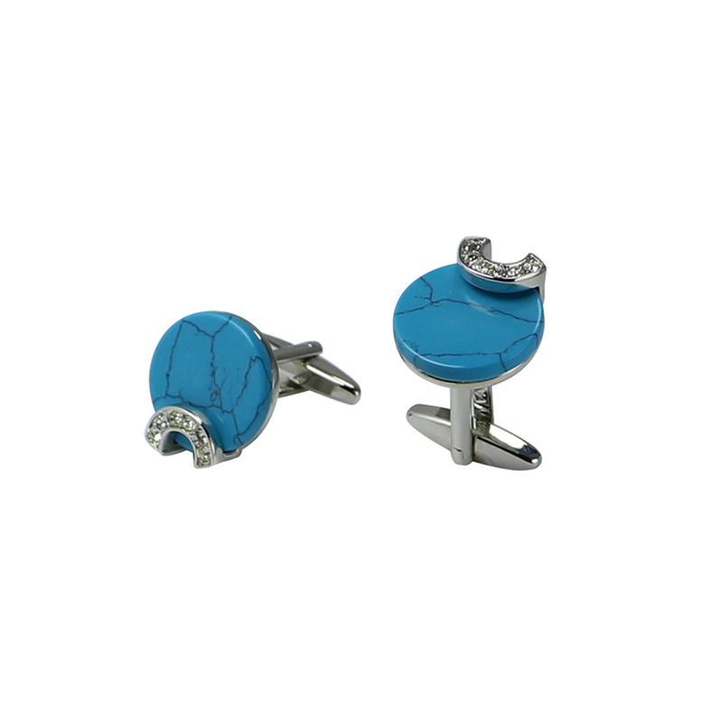 Antique Turquoise Personliga Suit Cuff Links