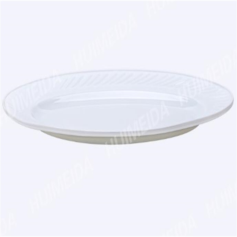 Middag av opalsglas av glas (HYP OVAL PLATE)